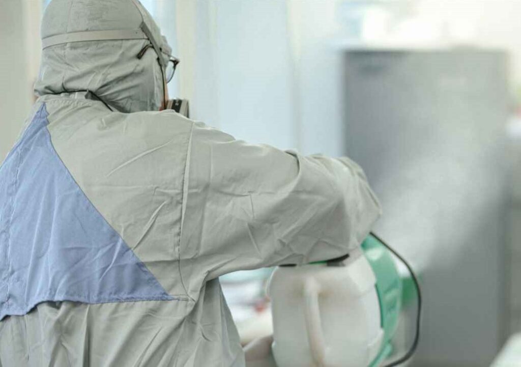 commercial disinfection and sanitizing services